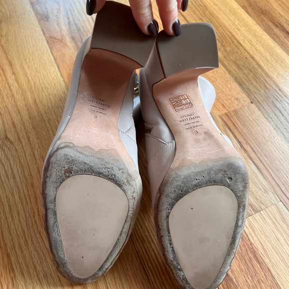 Stuart Weitzman nell bootie size 9 blush pink - Picture 3 of 7